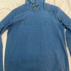 Men Balmain Hoodie Jacket